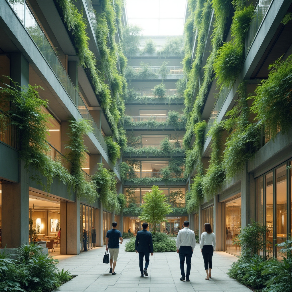 Sustainable commercial building